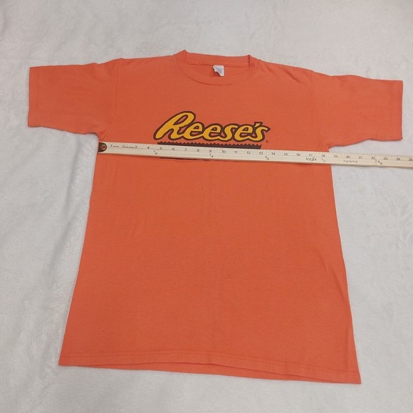 Vintage 80s Hersheys Reese's Peanut Butter Cups Single Stitch T-Shirt Size Large - Picture 5 of 9